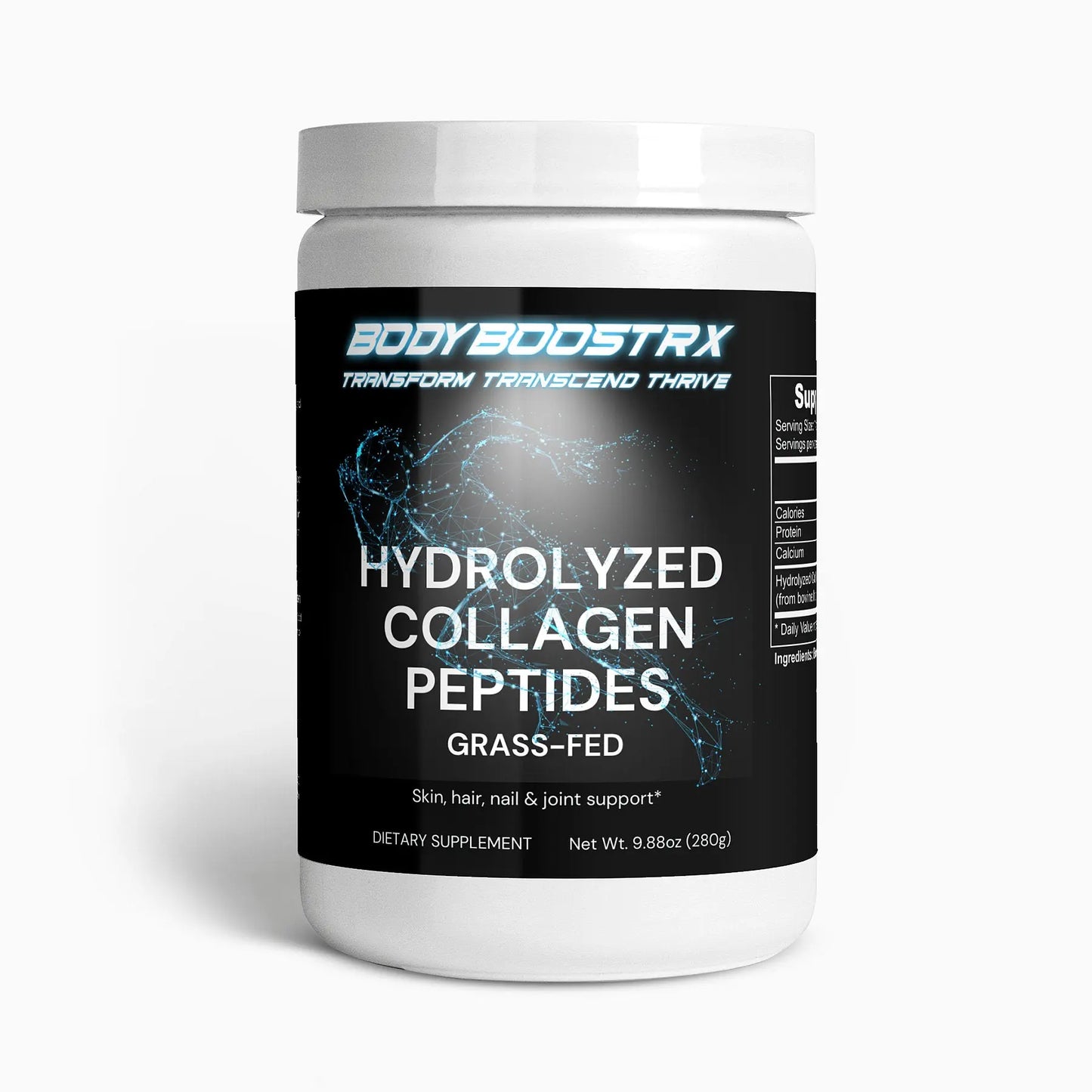 Grass-Fed Hydrolyzed Collagen Peptides - BodyBoostRx